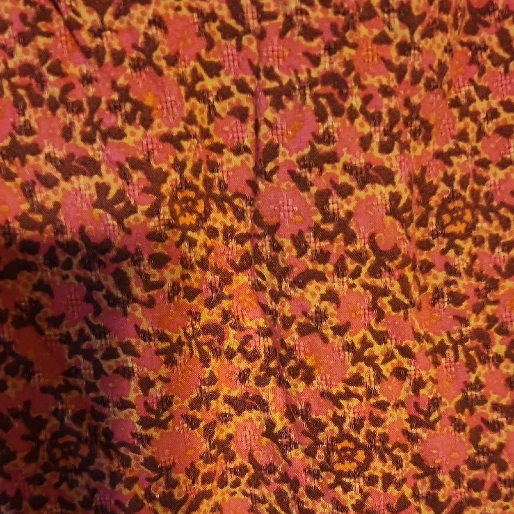 2/$5 Universal Thread Pink Floral Blouse - Picture 2 of 5